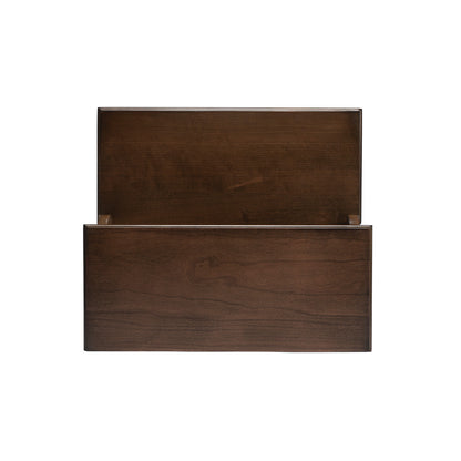 Butler Specialty Company - Melrose 15 in. H x 18 in. W 2 Step Wood Stool, Darker Brown - 1922245