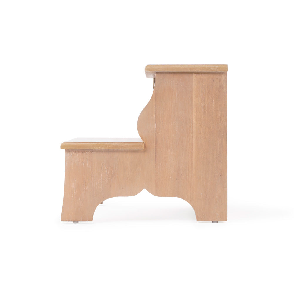 Butler Specialty Company - Melrose 15 in. H x 18 in. W 2 Step Wood Stool, Natural - 1922247
