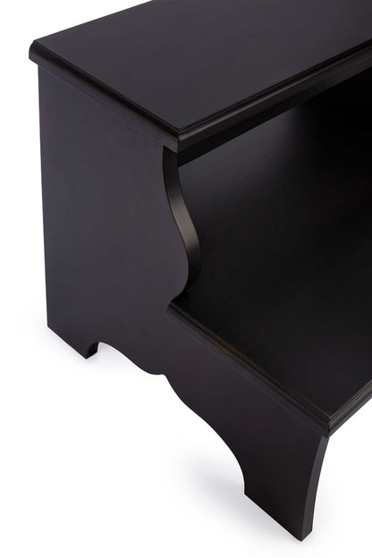 Butler Specialty Company - Melrose 15 in. H x 18 in. W 2 Step Wood Stool, Dark Brown - 1922005