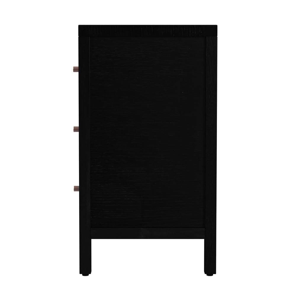 Butler Specialty Company - Mendel 60 in. W Rectangular Wood 6 Drawer Dresser, Black - 6266515 view 4