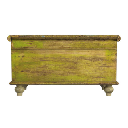 Butler Specialty Company - Artifacts - Mesa 33 in. W Rectangular Carved Wood Trunk Coffee Table, Assorted Color - 3140290
