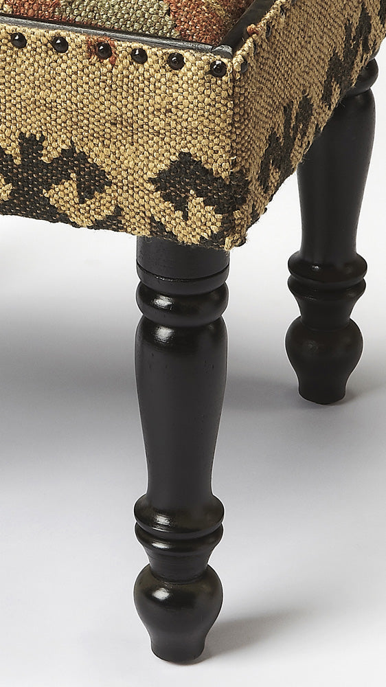 Butler Specialty Company - Mesquite Jute 18"W Stool, Multi-Color - 3889120