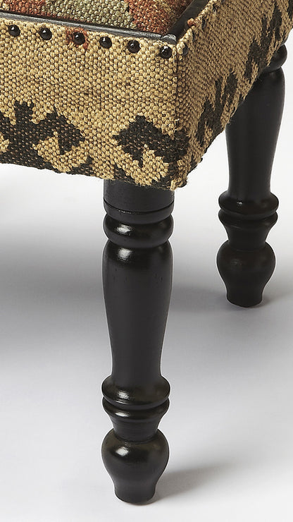 Butler Specialty Company - Mesquite Jute 18"W Stool, Multi-Color - 3889120