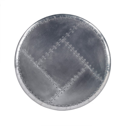 Butler Specialty Company - Midway Aviator - Midway Aviator Metal Side Table, Silver - 5639330