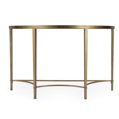 Butler Specialty Company - Monica Demilune Console Table, Gold - 3803355
