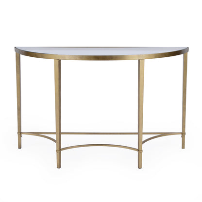 Butler Specialty Company - Monica Demilune Console Table, Gold - 3803355