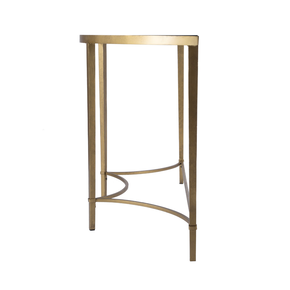 Butler Specialty Company - Monica Demilune Console Table, Gold - 3803355