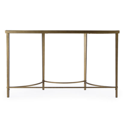 Butler Specialty Company - Monica Demilune Console Table, Gold - 3803355
