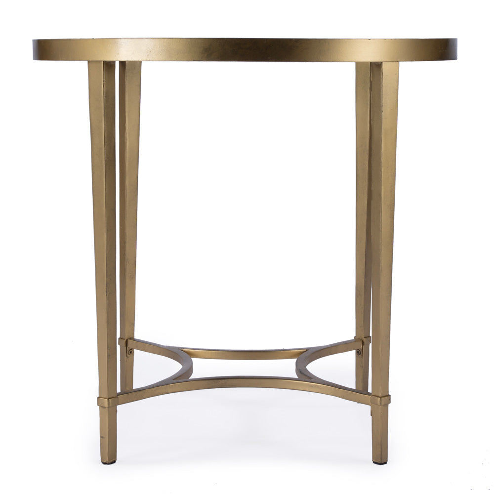 Butler Specialty Company - Monica Oval End Table, Gold - 3801355