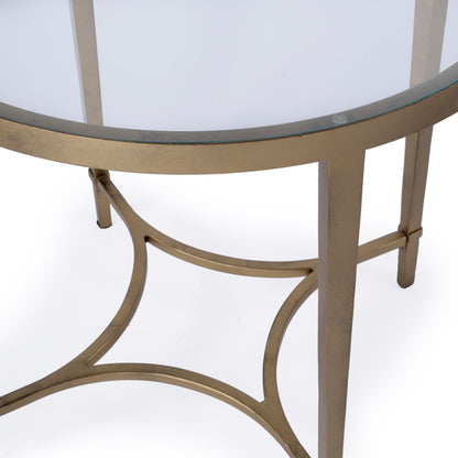 Butler Specialty Company - Monica Oval End Table, Gold - 3801355