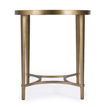 Butler Specialty Company - Monica Oval End Table, Gold - 3801355