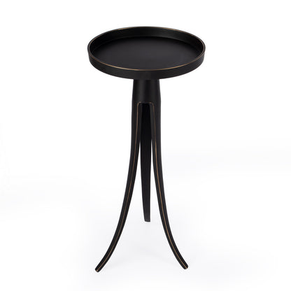 Butler Specialty Company - Monique Large Pedestal Side Table, Black - 5637025