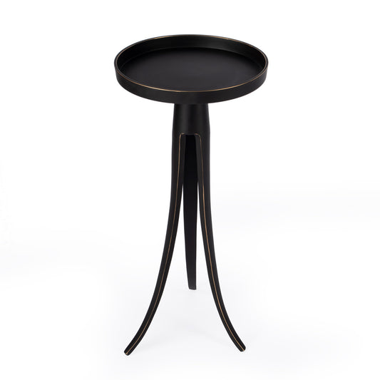 Butler Specialty Company - Monique Large Pedestal Side Table, Black - 5637025