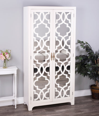 Butler Specialty Company - Morjanna 76.5 in. H x 36 in. W Wood Tall Armoire, White - 4356288