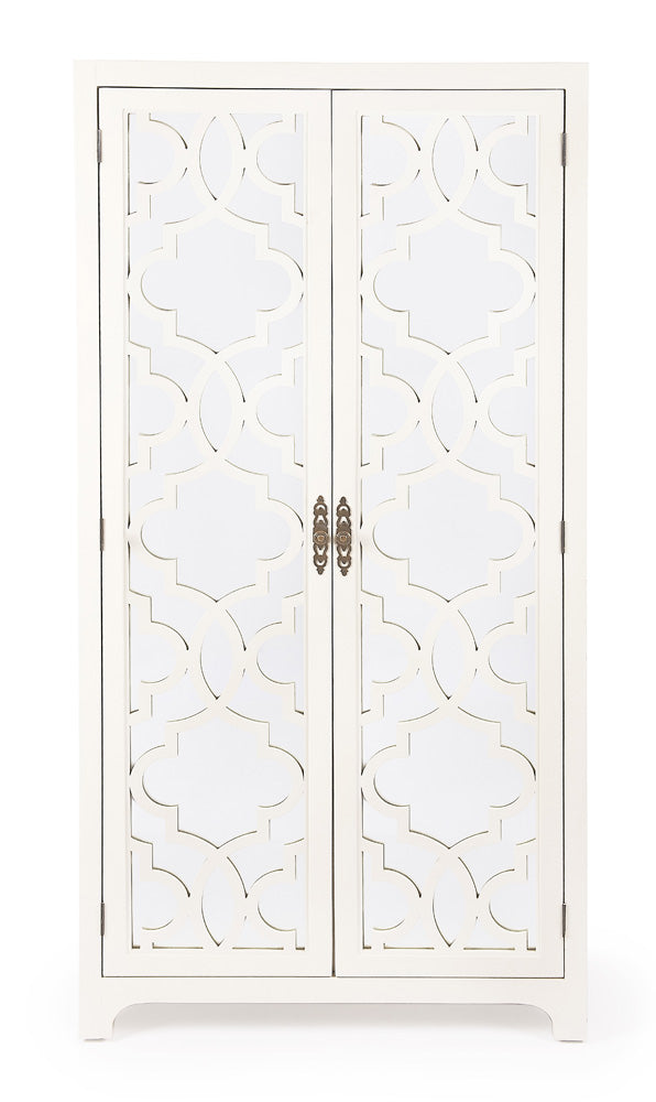 Butler Specialty Company - Morjanna 76.5 in. H x 36 in. W Wood Tall Armoire, White - 4356288