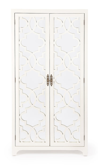 Butler Specialty Company - Morjanna 76.5 in. H x 36 in. W Wood Tall Armoire, White - 4356288