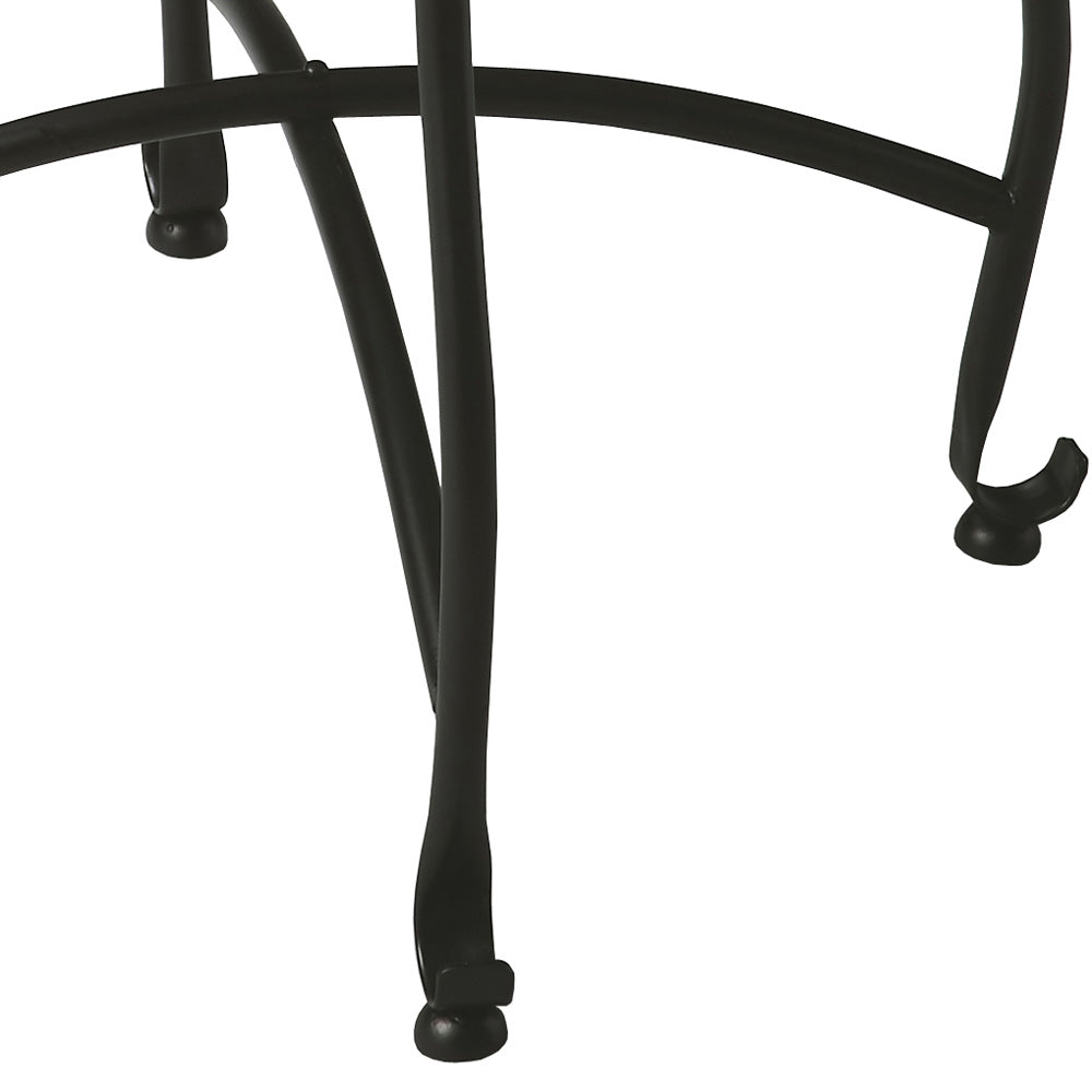 Butler Specialty Company - Moroccan 16 in. Round Metal Tray Table, Multi-Color - 2871025
