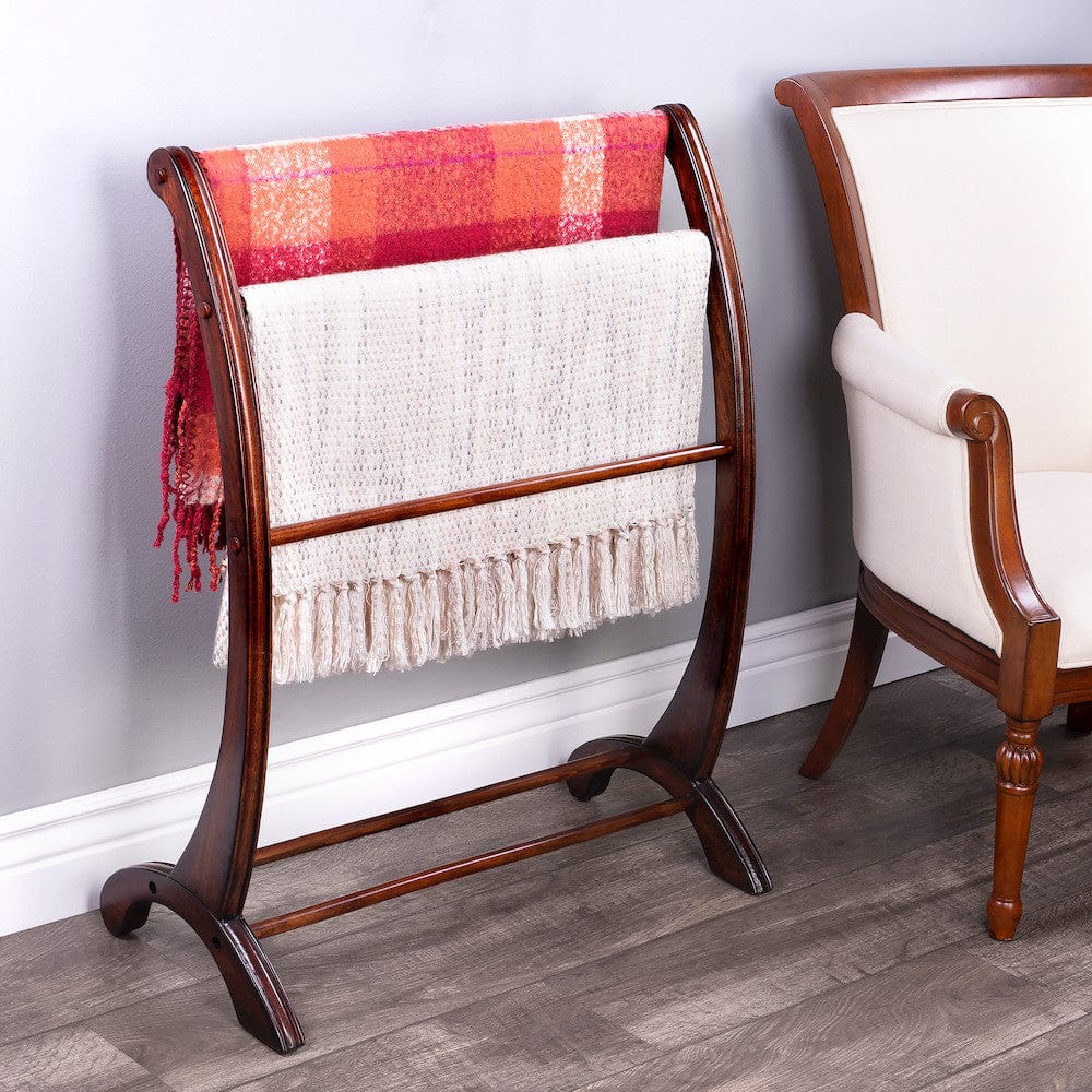Butler Specialty Company - Nathaniel Blanket Stand, Dark Brown - 3804024 view 6