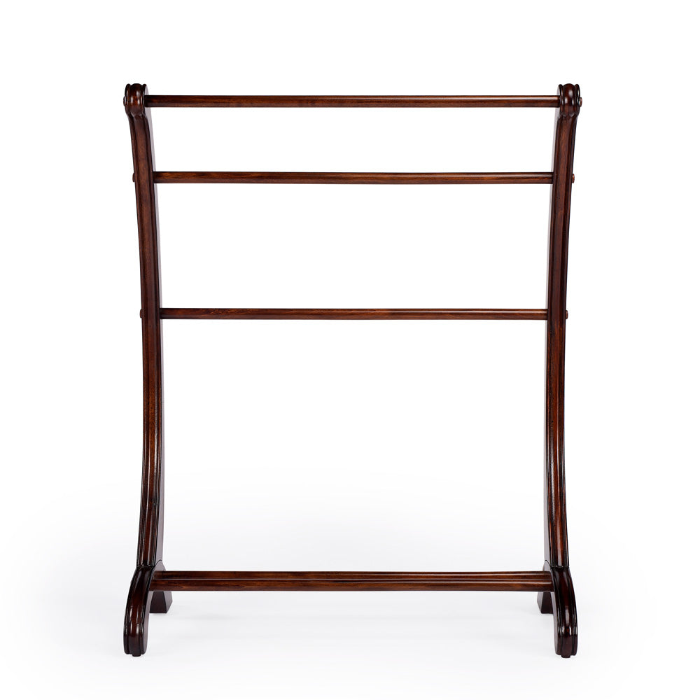 Butler Specialty Company - Nathaniel Blanket Stand, Dark Brown - 3804024