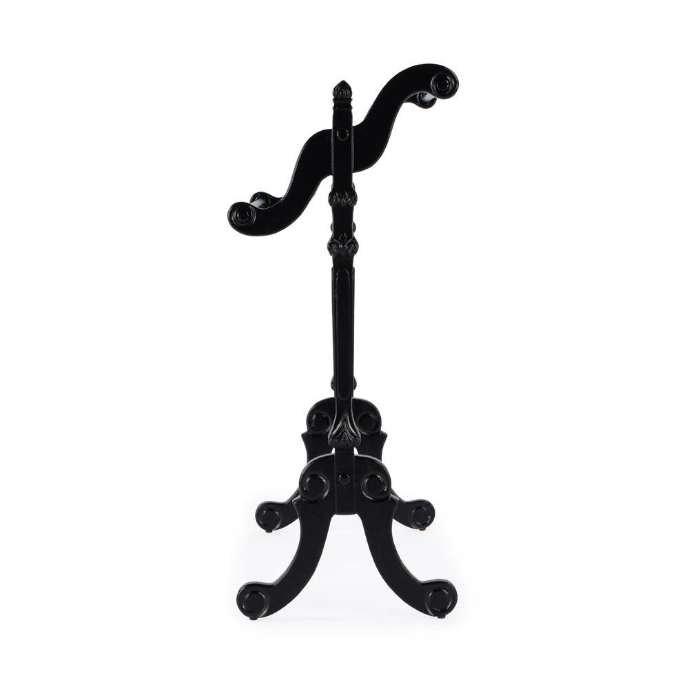 Butler Specialty Company - Newhouse 37.25 in. H x 29.25 in. W Rectangular Wood Blanket Stand, Black - 1910111