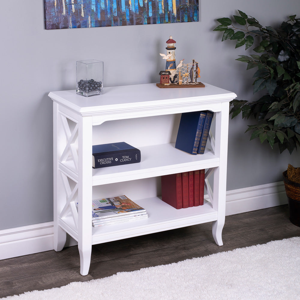 Butler Specialty Company - Newport 32"W 2 Shelf Bookcase, White - 3044304
