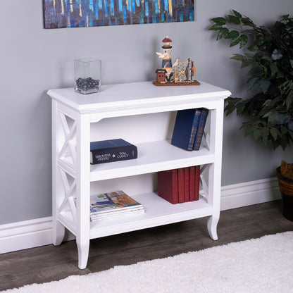 Butler Specialty Company - Newport 32"W 2 Shelf Bookcase, White - 3044304