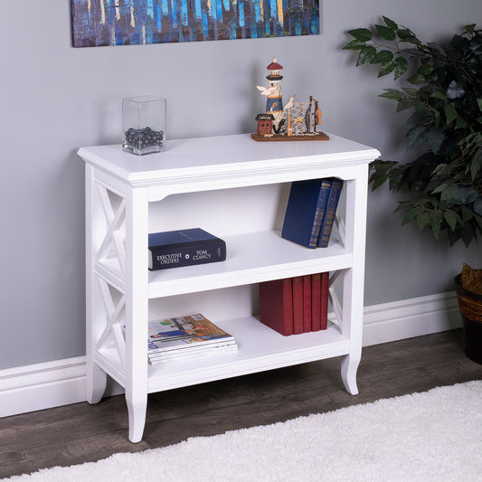 Butler Specialty Company - Newport 32"W 2 Shelf Bookcase, White - 3044304