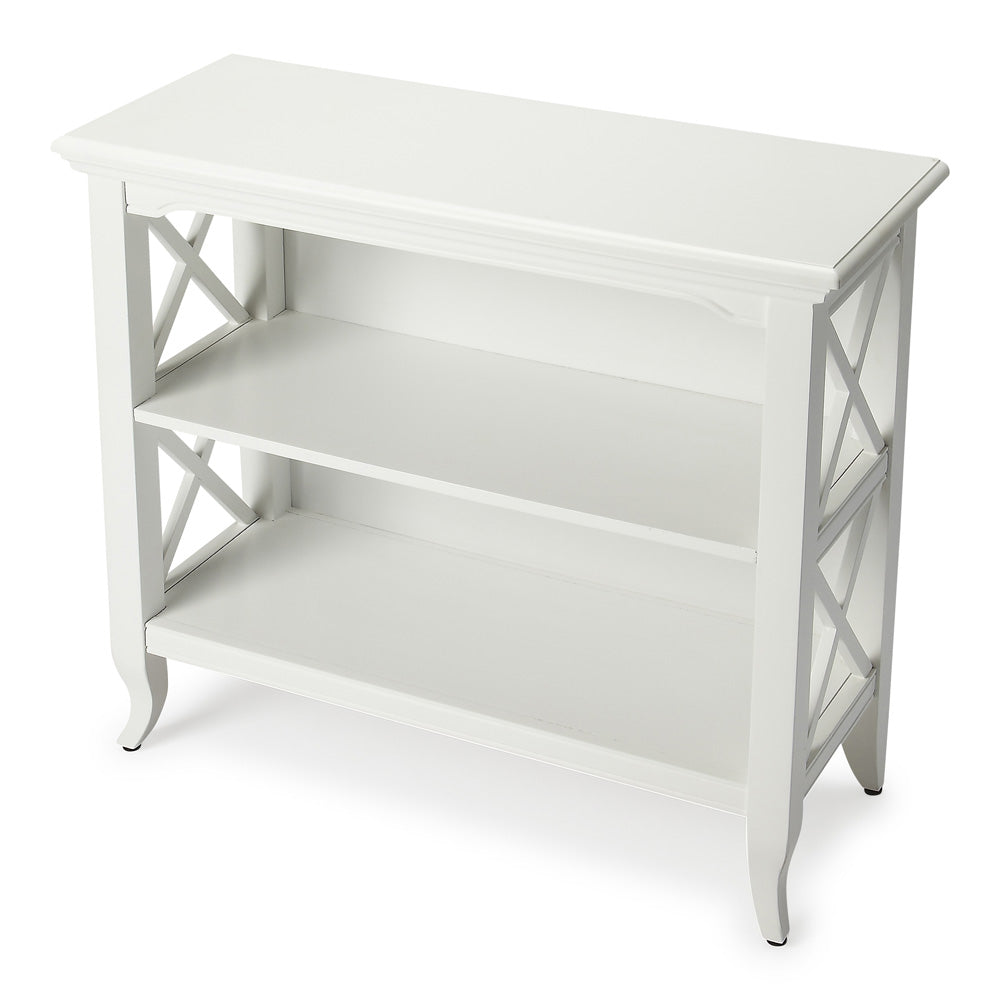Butler Specialty Company - Newport 32"W 2 Shelf Bookcase, White - 3044304