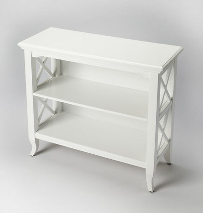 Butler Specialty Company - Newport 32"W 2 Shelf Bookcase, White - 3044304