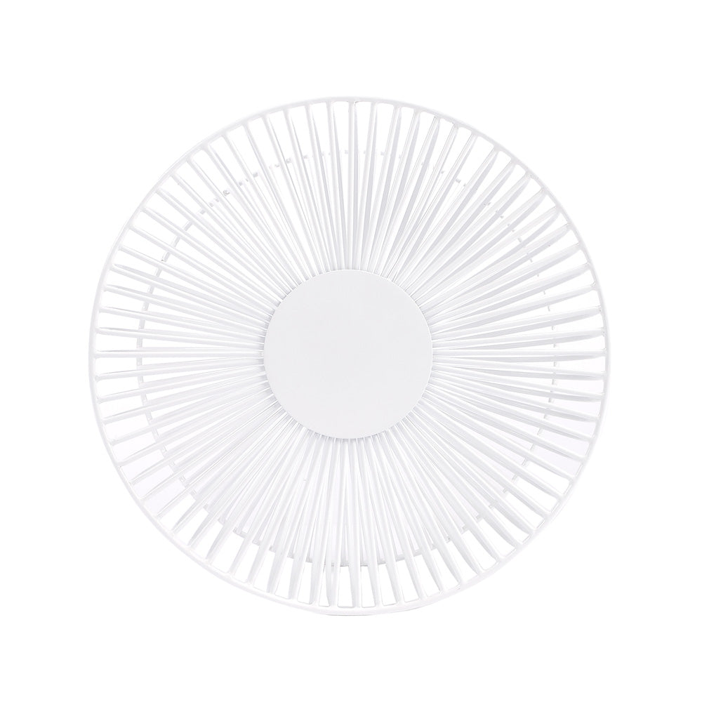 Butler Specialty Company - Nicholas 14 in. W Round Specialty Shaped Metal Side Table, White - 3318288