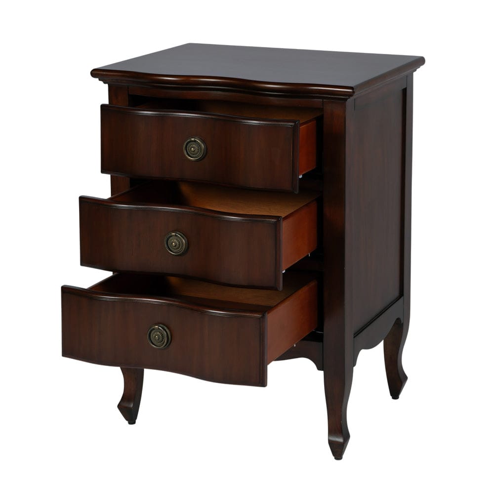 Butler Specialty Company - Nigel 21.5 in. W Rectangular Wood 3 Drawer Accent Chest, Brown - 6249379 view 3