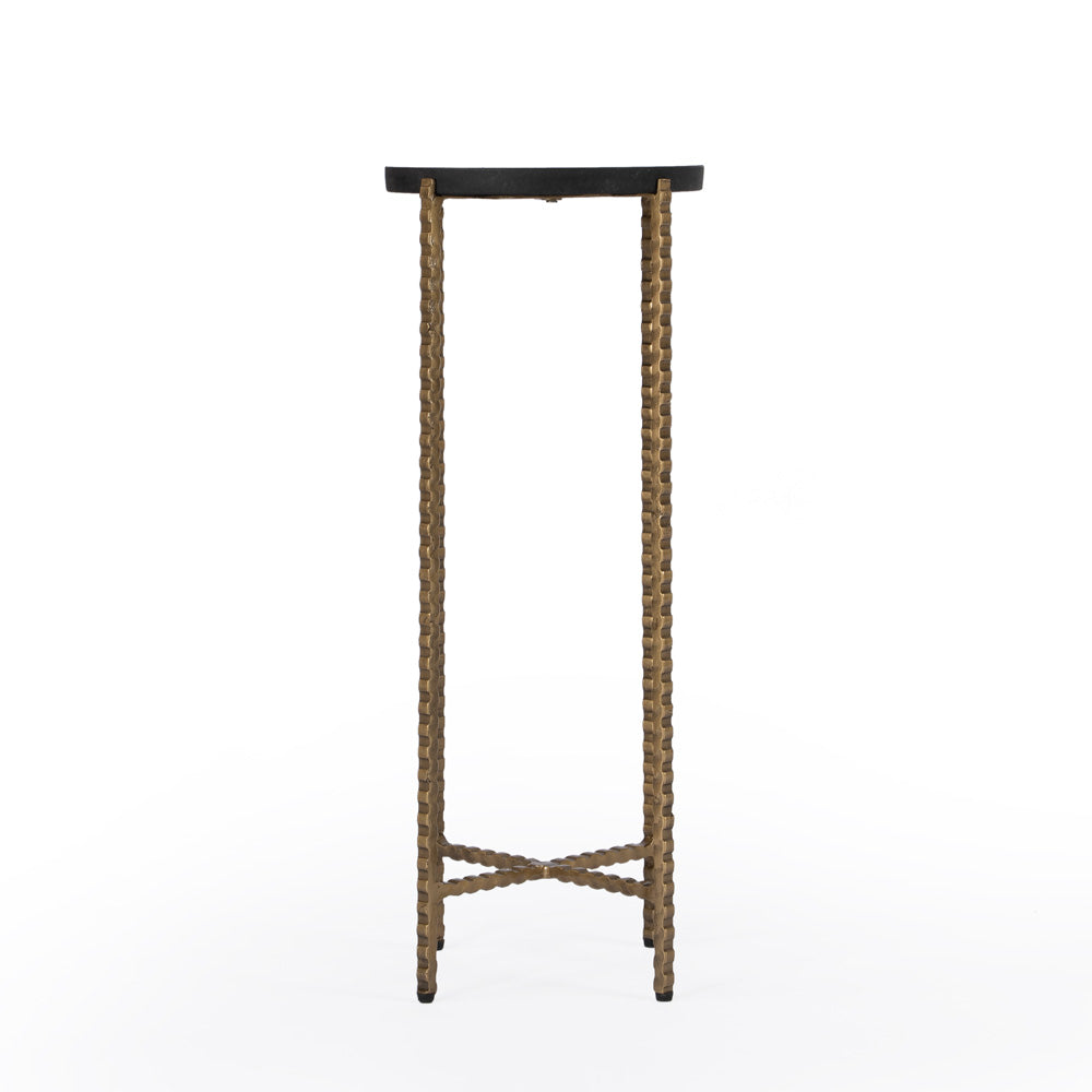 Butler Specialty Company - Nigella Granite Cross Legs Side Table, Multi-Color - 5612414