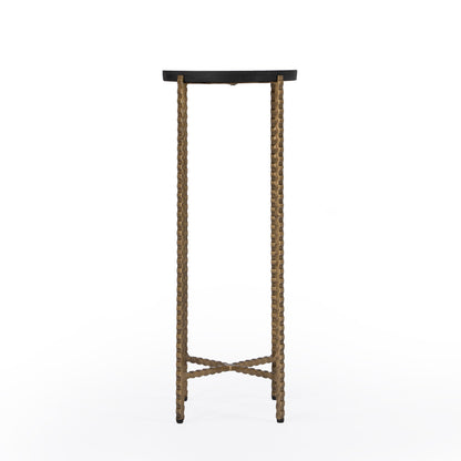 Butler Specialty Company - Nigella Granite Cross Legs Side Table, Multi-Color - 5612414