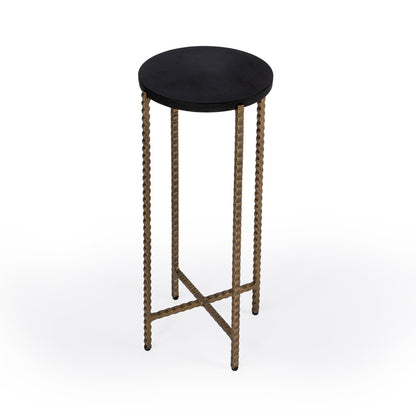 Butler Specialty Company - Nigella Granite Cross Legs Side Table, Multi-Color - 5612414