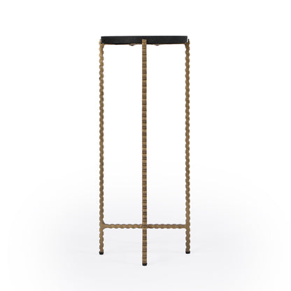 Butler Specialty Company - Nigella Granite Cross Legs Side Table, Multi-Color - 5612414