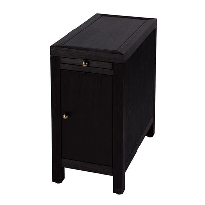 Butler Specialty Company Nora 12 in. W Wood 1 Door End Table with Pull-Out Tray  - Coffee - 5940451 view 1