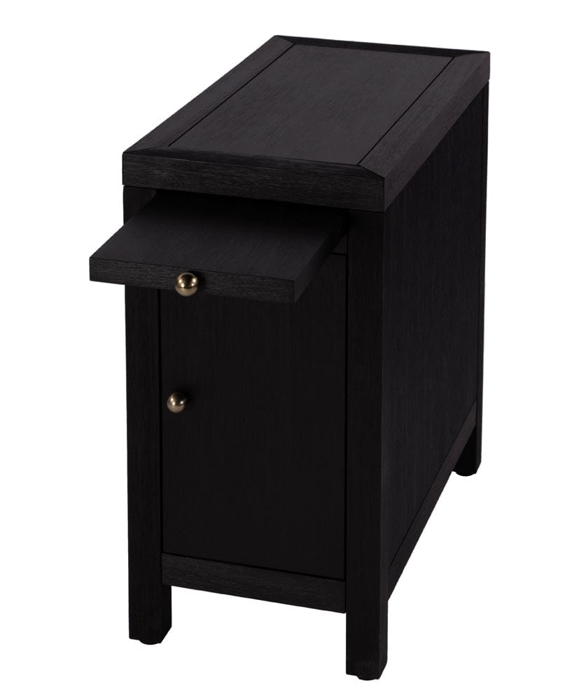 Butler Specialty Company Nora 12 in. W Wood 1 Door End Table with Pull-Out Tray  - Coffee - 5940451 view 3