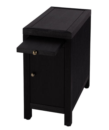 Butler Specialty Company Nora 12 in. W Wood 1 Door End Table with Pull-Out Tray  - Coffee - 5940451 view 3