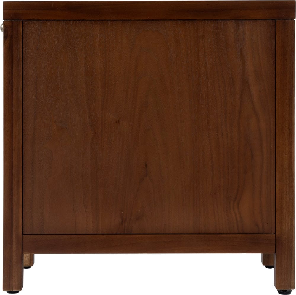 Butler Specialty Company Nora 12 in. W Wood 1 Door End Table with Pull-Out Tray  - Medium Brown - 5940489 view 6