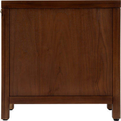 Butler Specialty Company Nora 12 in. W Wood 1 Door End Table with Pull-Out Tray  - Medium Brown - 5940489 view 6