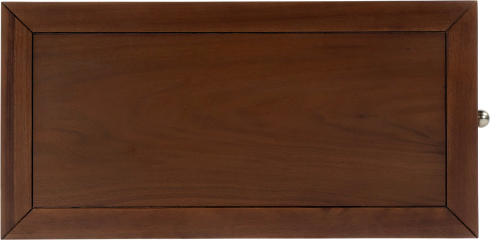 Butler Specialty Company Nora 12 in. W Wood 1 Door End Table with Pull-Out Tray  - Medium Brown - 5940489 view 7