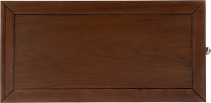 Butler Specialty Company Nora 12 in. W Wood 1 Door End Table with Pull-Out Tray  - Medium Brown - 5940489 view 7