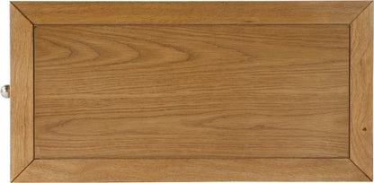 Butler Specialty Company Nora 12 in. W Wood 1 Door End Table with Pull-Out Tray  - Natural - 5940452 view 7