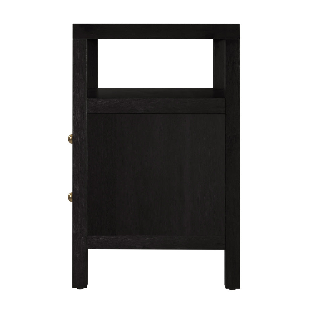 Butler Specialty Company - Nora 21 in. W 2 Drawer Wood Nightstand, Coffee - 5734451
