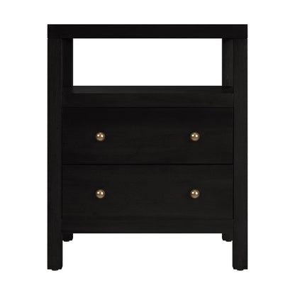 Butler Specialty Company - Nora 21 in. W 2 Drawer Wood Nightstand, Coffee - 5734451