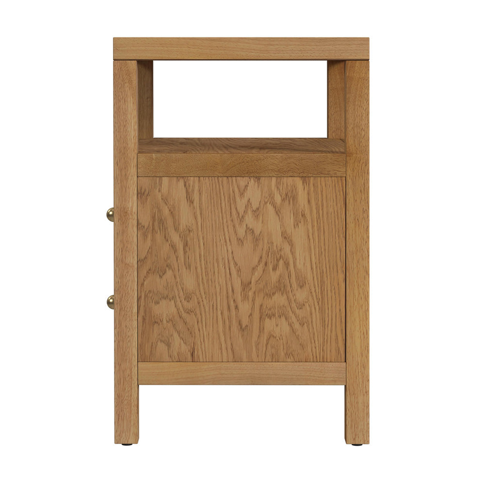 Butler Specialty Company - Nora 21 in. W 2 Drawer Wood Nightstand, Natural - 5734452