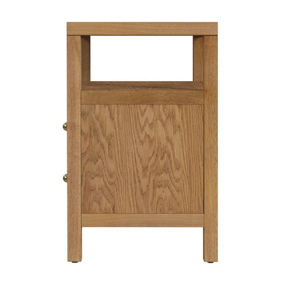 Butler Specialty Company - Nora 21 in. W 2 Drawer Wood Nightstand, Natural - 5734452