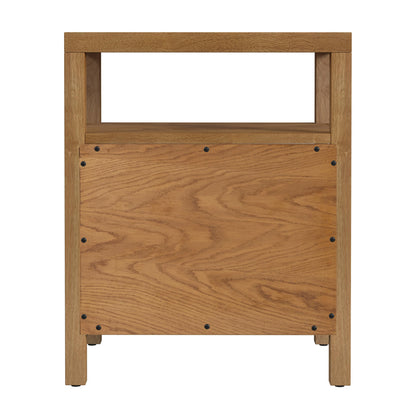 Butler Specialty Company - Nora 21 in. W 2 Drawer Wood Nightstand, Natural - 5734452