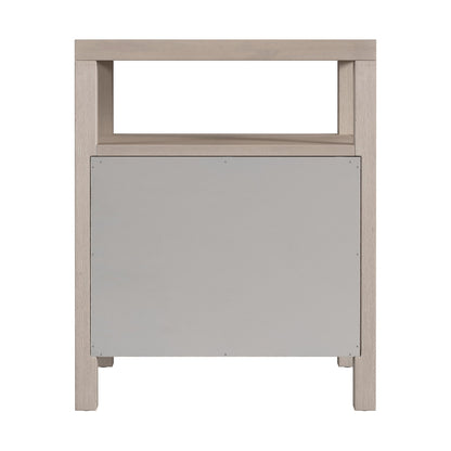 Butler Specialty Company - Nora 21 in. W 2 Drawer Wood Nightstand, Taupe - 5734450