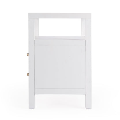 Butler Specialty Company - Nora 21 in. W 2 Drawer Wood Nightstand, White - 5734477
